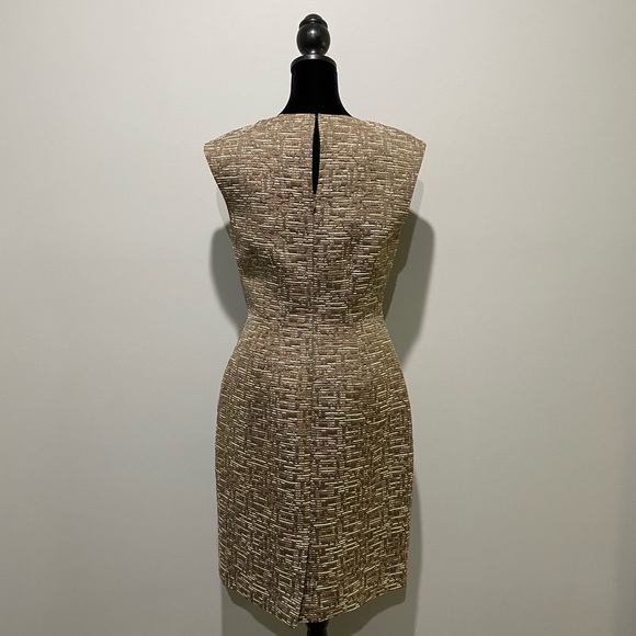 Antonio Melani gold dress Size 4 - Picture 3 of 4